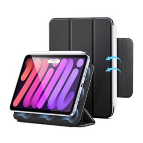 ESR Rebound magneettikotelo iPad mini 6/A17 Prolle (musta)