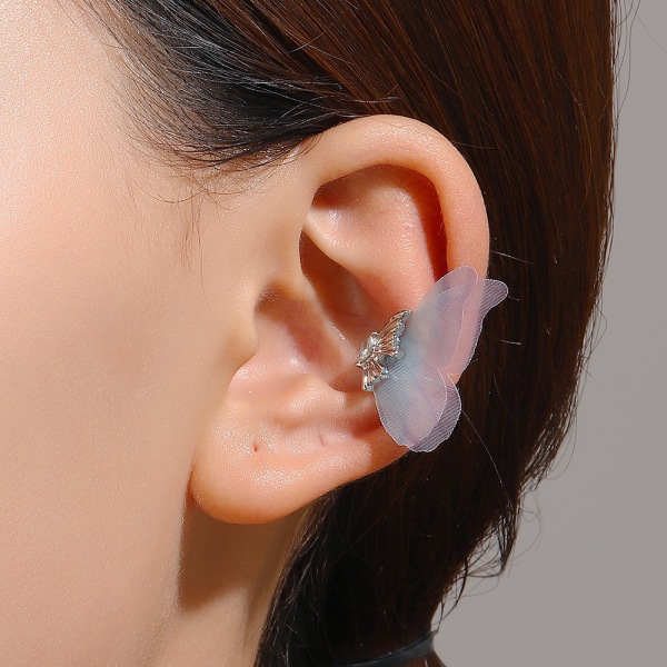 Butterfly ear clips örhängen
