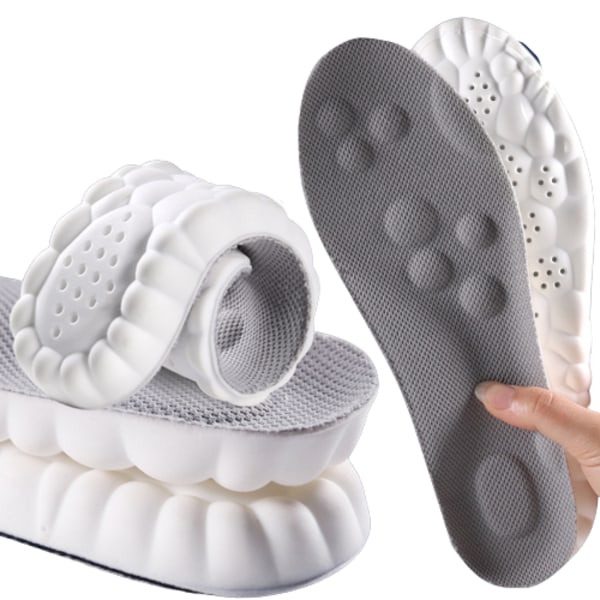 4D Ultra Soft -kenkäpohjalliset - 1 pari Musta 42-42 2/3