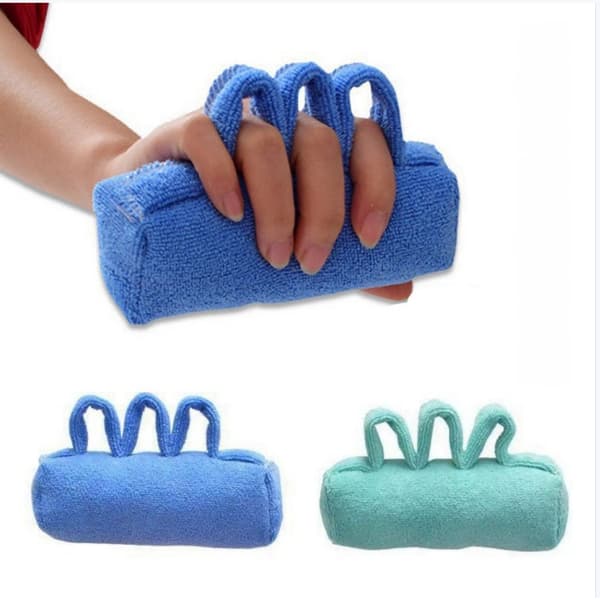 Handträningsgrepp Bomullsstång - Fingerstöd & Handförstärkare Green Green