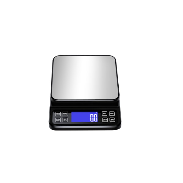 Multifunktionell Elektronisk Digitalvåg 5 kg/0,1 g