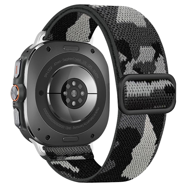 Samsung Watch 7 Ultra Elastisk nylonrem Kamouflage