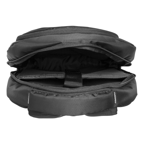Backpack, for laptops up to 15.6", polyester, black