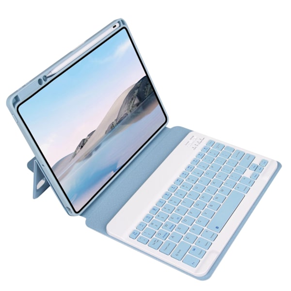Löstagbart Bluetooth-tangentbordsfodral för iPad iPad Pro 12.9 (2020/2021/2022) Blå