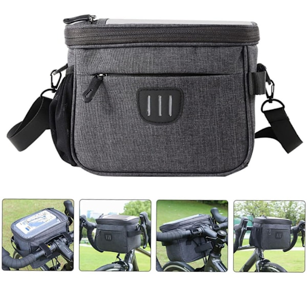 Foldbar cykelstyr taske