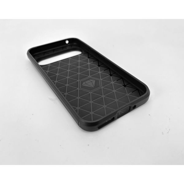 Sort TPU-telefoncover til Google Pixel 9