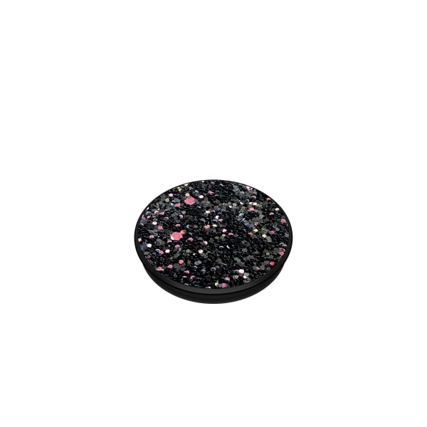 POPSOCKETS Sparkle Black Avtagbart Grip med Ställfunktion Premium