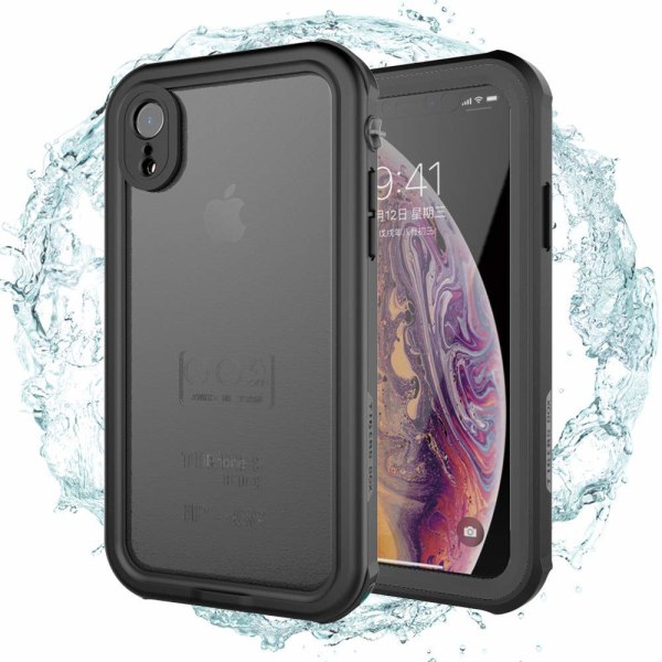 iPhone XR vandtæt cover/etui Sort