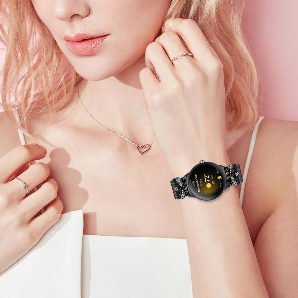 Klockarmband i Rostfritt Stål för Google Pixel Watch1/2 Svart