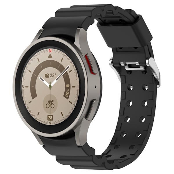Silikone urrem til Samsung Galaxy Watch Sort