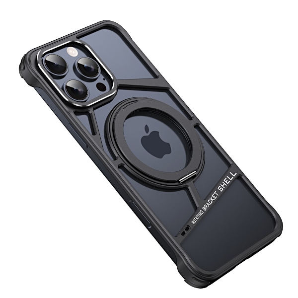 Kompatibel med iPhone Roterende Magnetisk Hul Case iPhone 16 Pro Max