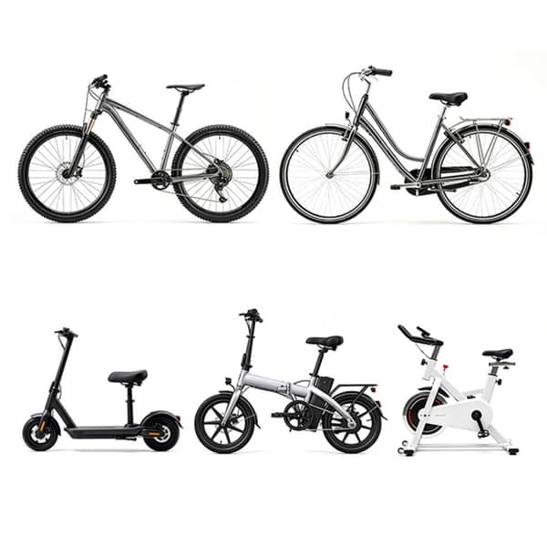 Bred cykelsadel med högdensitetsskum, PU-läder och dubbel stötdämpning