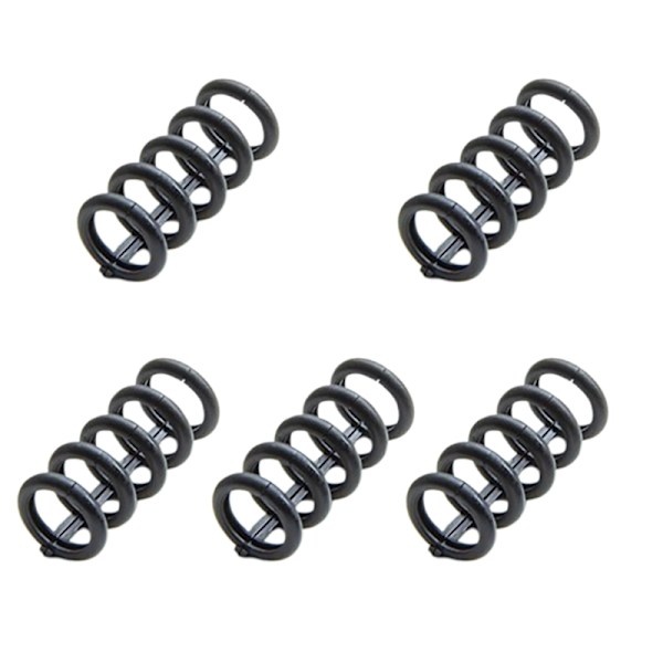 5-hullers bindeklips - Organiser dine dokumenter (5-pack) Sort