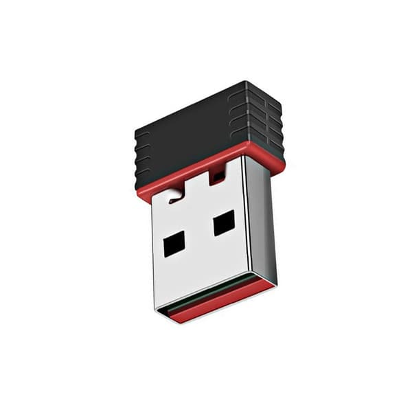 150Mbps Mini Trådlös USB-adapter - Plug and Play WiFi-dongel för PC & Laptops