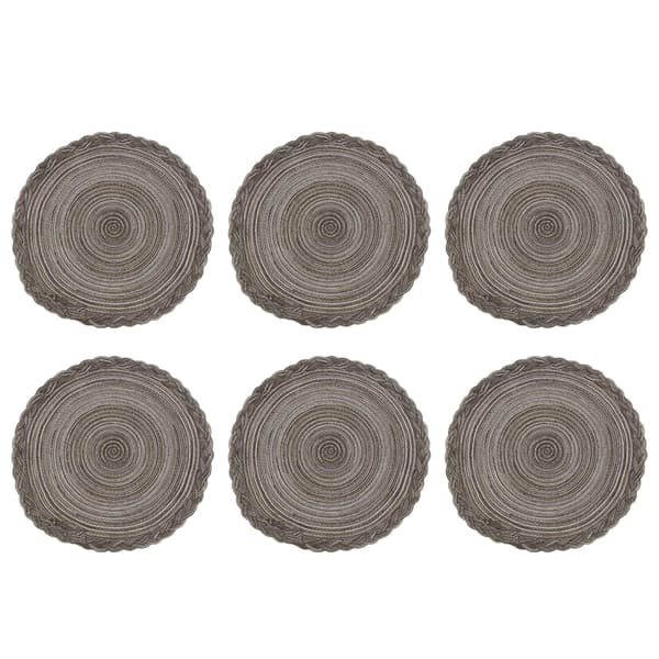 Set med 6 bordstabletter coffee coffee