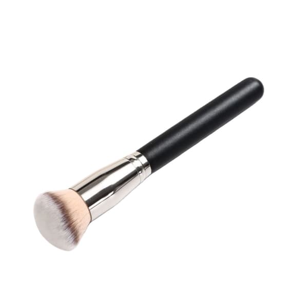 170 Angled Rounded Foundation Brush - Soft Synthetic Bristles Non-Absorbent Plastic Handle
