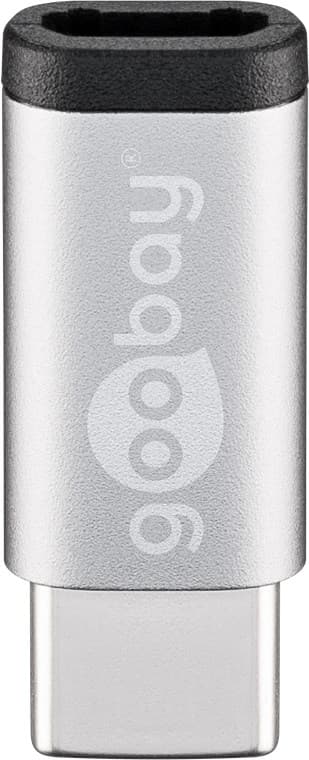 Adapter USB-C™ till USB 2.0 Micro-B, silver