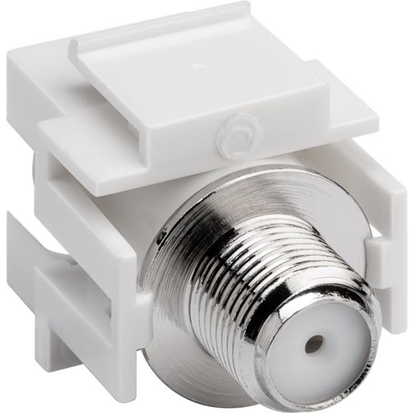 Keystone-modul, SAT/antenn, slätt infälld montering