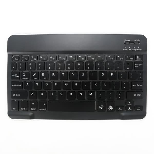 Sort Bluetooth-tastaturcover til Lenovo M10 Plus 10,3-tommer