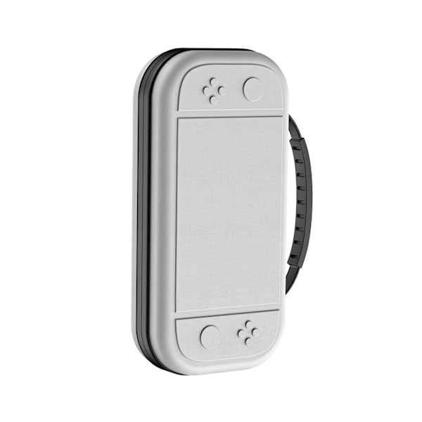 Vit PU-bärväska med stor kapacitet för Switch 2-konsol