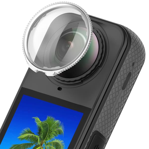 Insta360 X5 Suojalinssi - Optinen Lasisuoja Silver Silver