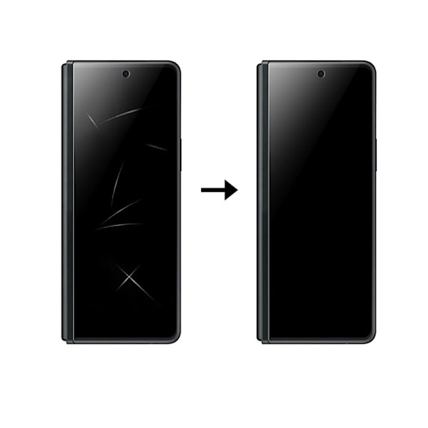 Kristallklart härdat glasskydd för Pixel 7 Pro