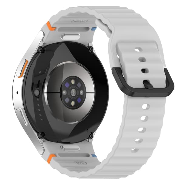 Smart silikonerem til Samsung Galaxy Watch 7 LightGrey LightGrey
