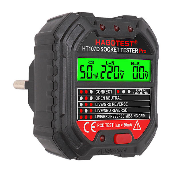 Sockeltestare med digital display Habotest HT107D