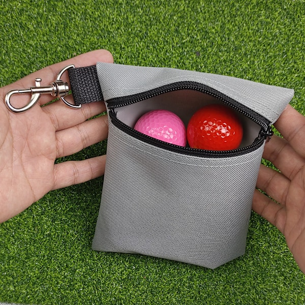 Midjeväska för golftillbehör Grå
