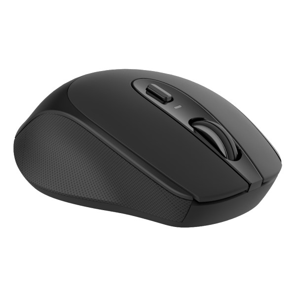 Wireless office silent mouse, USB receiver, rubber coated