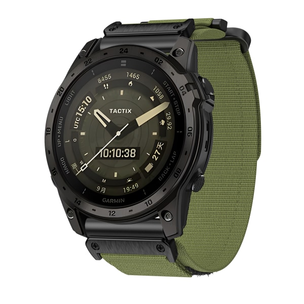 INF Klockarmband i Nylon för Garmin Watch Träd 22 mm