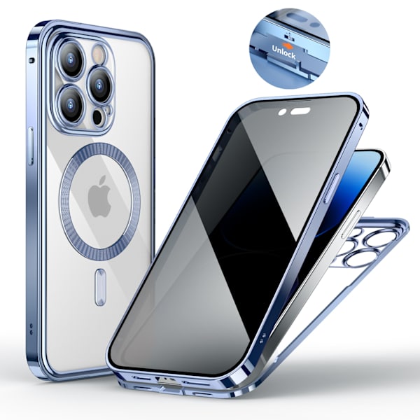iPhone-cover med skærmbeskytter og privatlivsbeskyttelse iPhone 13 Pro