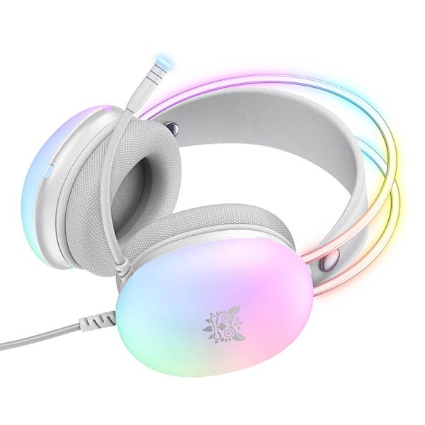 Gaming høretelefoner ONIKUMA X25 Hvid