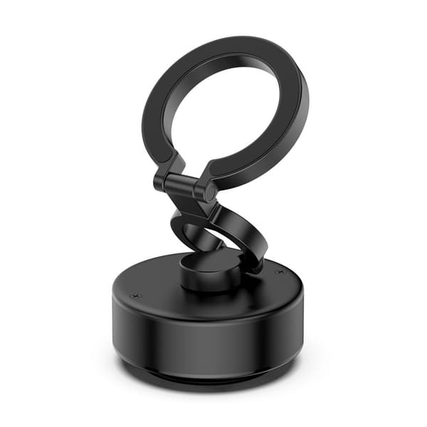 Magnetisk telefonholder - sikker og alsidig Black Black