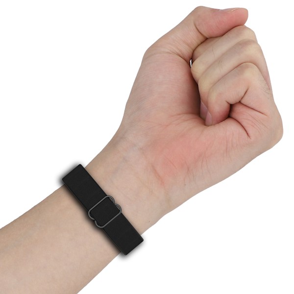Nylon Elastiskt Stickat Klockarmband för Huawei Band 10 9 8