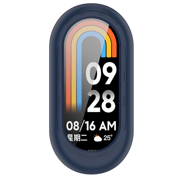 Silikonskyddsfodral för Xiaomi Mi Band 9/9 NFC Blå