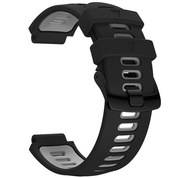 INF Garmin Forerunner 220/230/235/620/630 / 735XT armbånd silikone sort