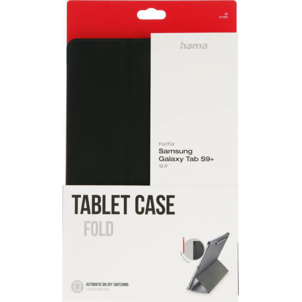 Tabletfodral Samsung Galaxy Tab S9+ 12.4" Svart