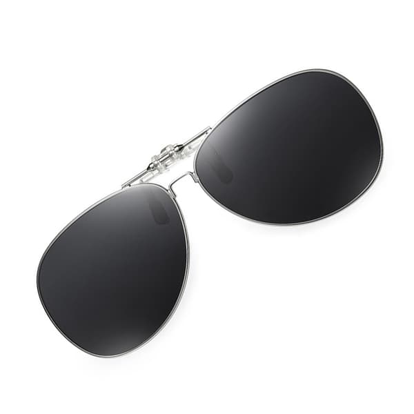 Clip-on Solglasögon - Polariserade Körglasögon Black+Grey Black+Grey