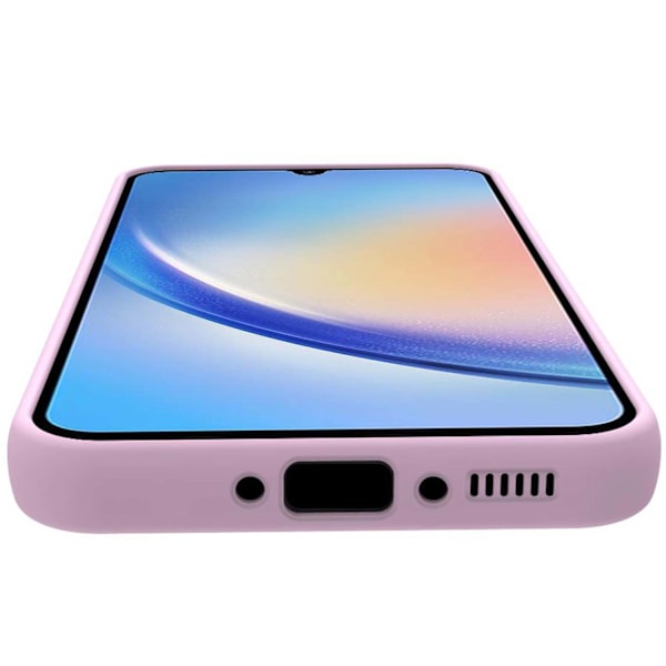 Cromo Soft rubber case Galaxy A34 5G Rosa