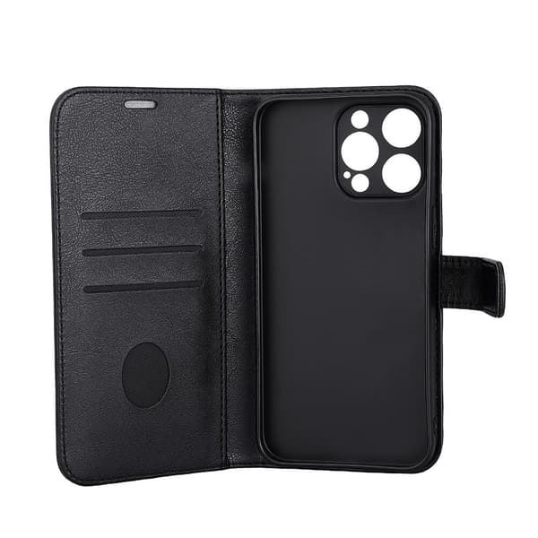 Mobilfodral Strålningsskydd PU MagS RFID Svart - iPhone 15 Pro Max