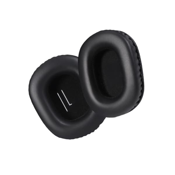 Replacement Protein Leather Ear Pads for Logitech G PRO X 2 kompatibel Over-Ear Headset Cushions (2 pcs) Black Black