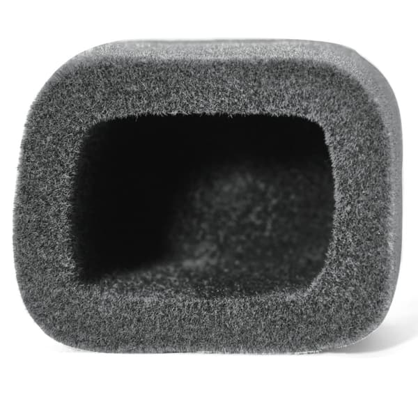 Flocket mikrofoncover til FIFINE AmpliGame AM8 - Forbedret lydklarhed Grey Grey
