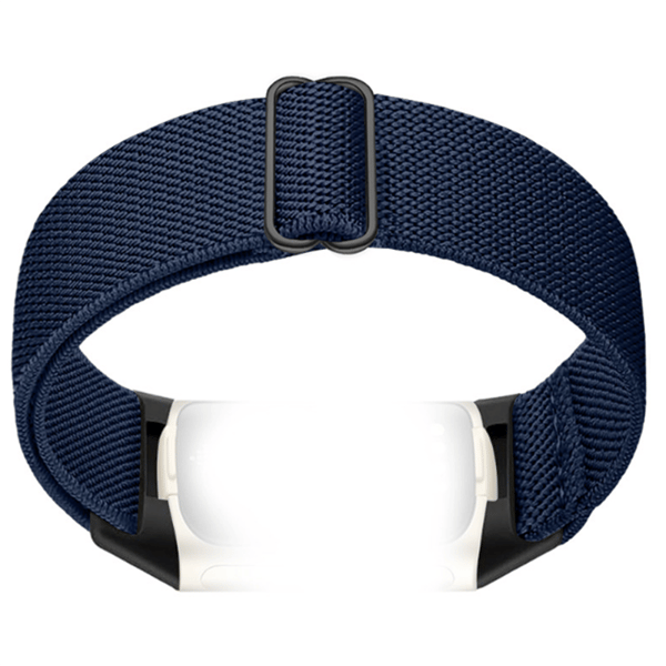 Nylon urrem til Fitbit Charge 5/6 NavyBlue NavyBlue