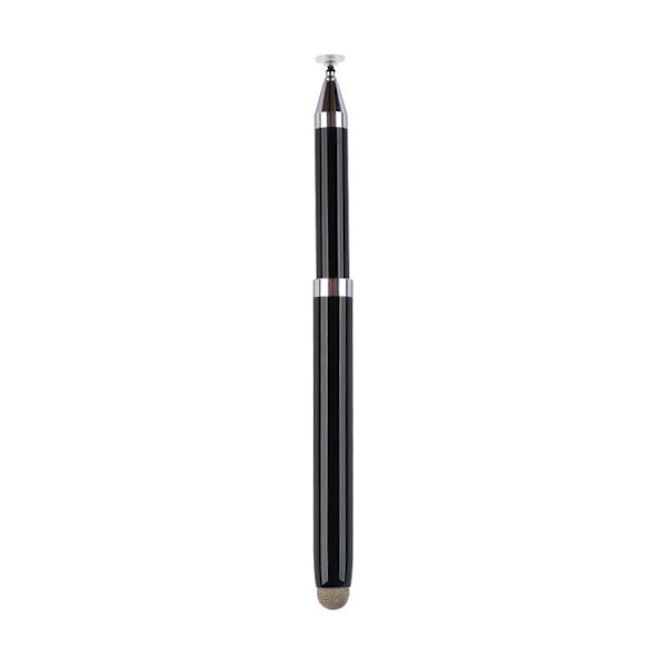 2-i-1 Universal Stylus Pen til Touchskærme - Sort