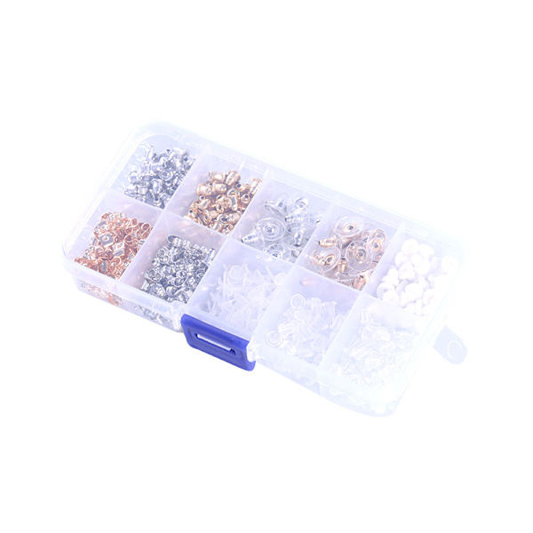 Set med Örhängestoppar, 550-pack Flerfärgad