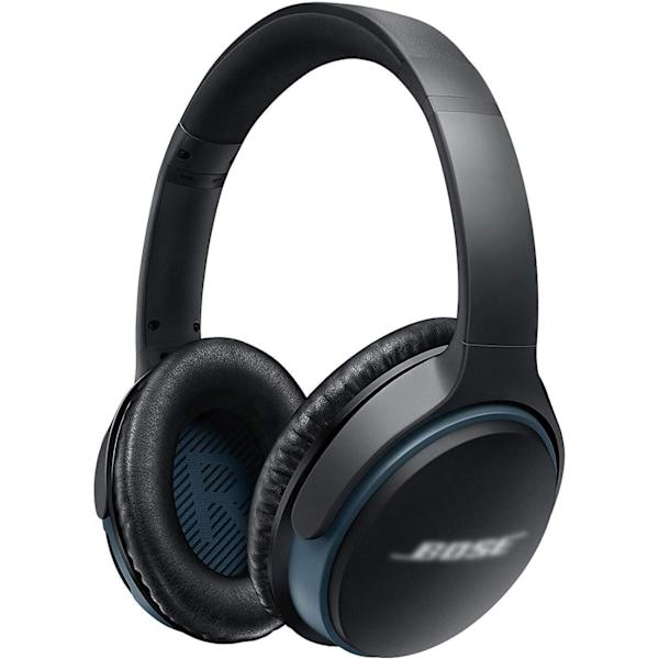INF Högkvalitativa öronkuddar till Bose QC 35/25/15 hörlurar 1 par Svart + Blå
