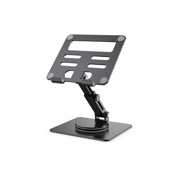 360º kääntyvä tablettiteline Musta