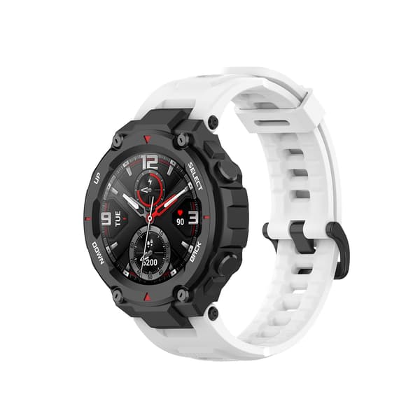 Silikone urrem til Amazfit T-Rex Pro White White
