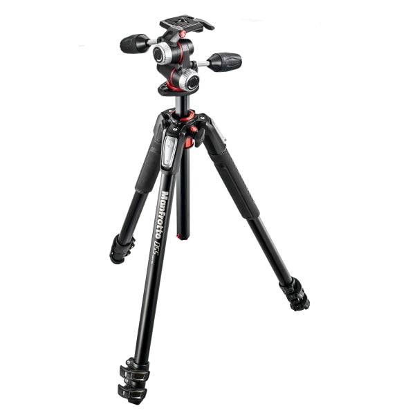 MANFROTTO Stativkit MK055XPRO3-3W 3-Vägs Alu.